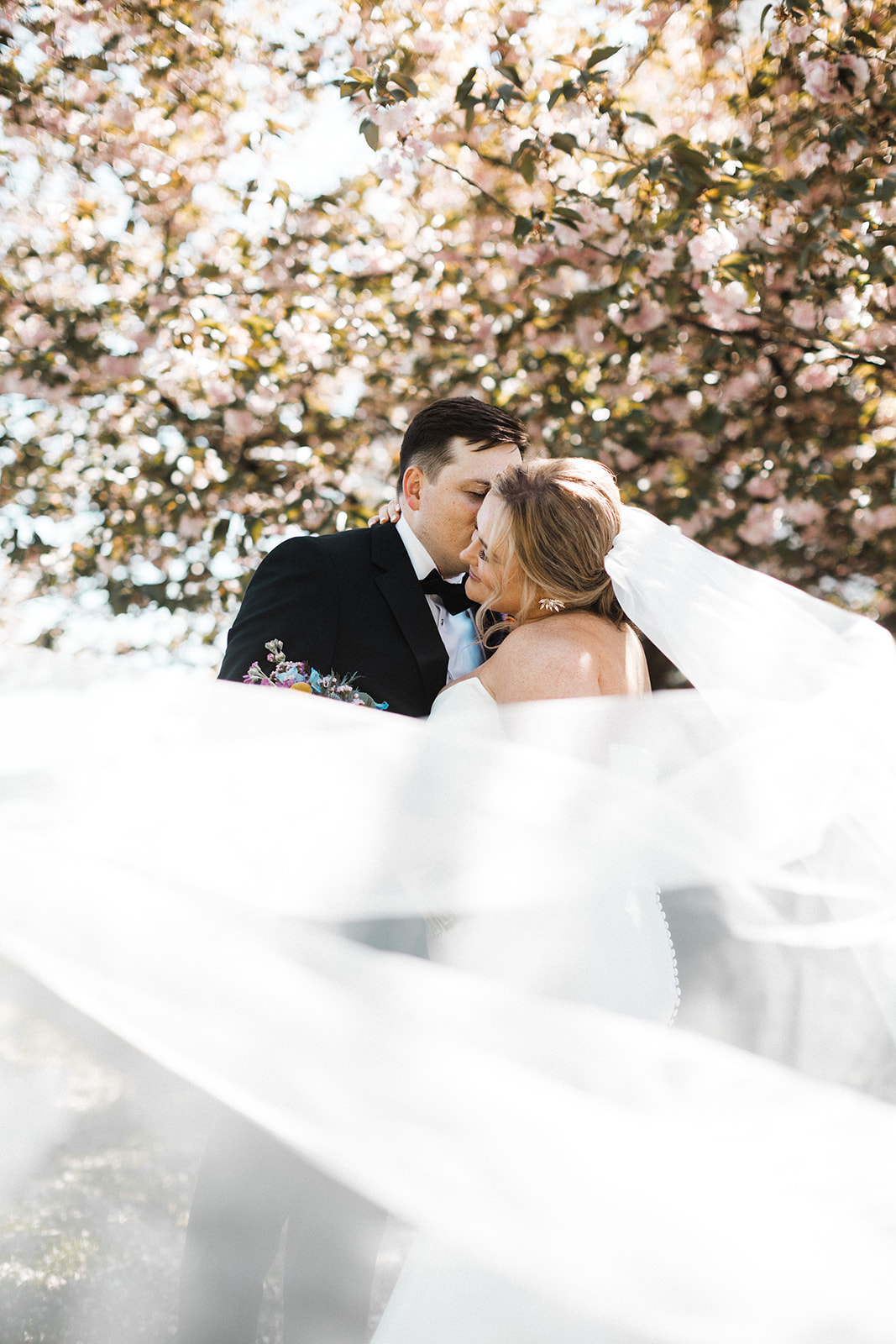 Dylan and Sara wedding portrait